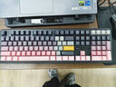 狼蛛（AULA）F108pro客制化机械键盘有线/蓝牙/无线三模连接Gasket结构五层填充 RGB灯效 108键 游戏办公键盘 面包小熊】键帽+F108pro摩卡慕斯-焦糖拿铁轴 实拍图