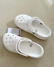 卡骆驰（CROCS）贝雅云彩女士洞洞鞋户外休闲鞋|208186 白色-100 40 (260mm) 尺码偏小，建议选大一码 实拍图