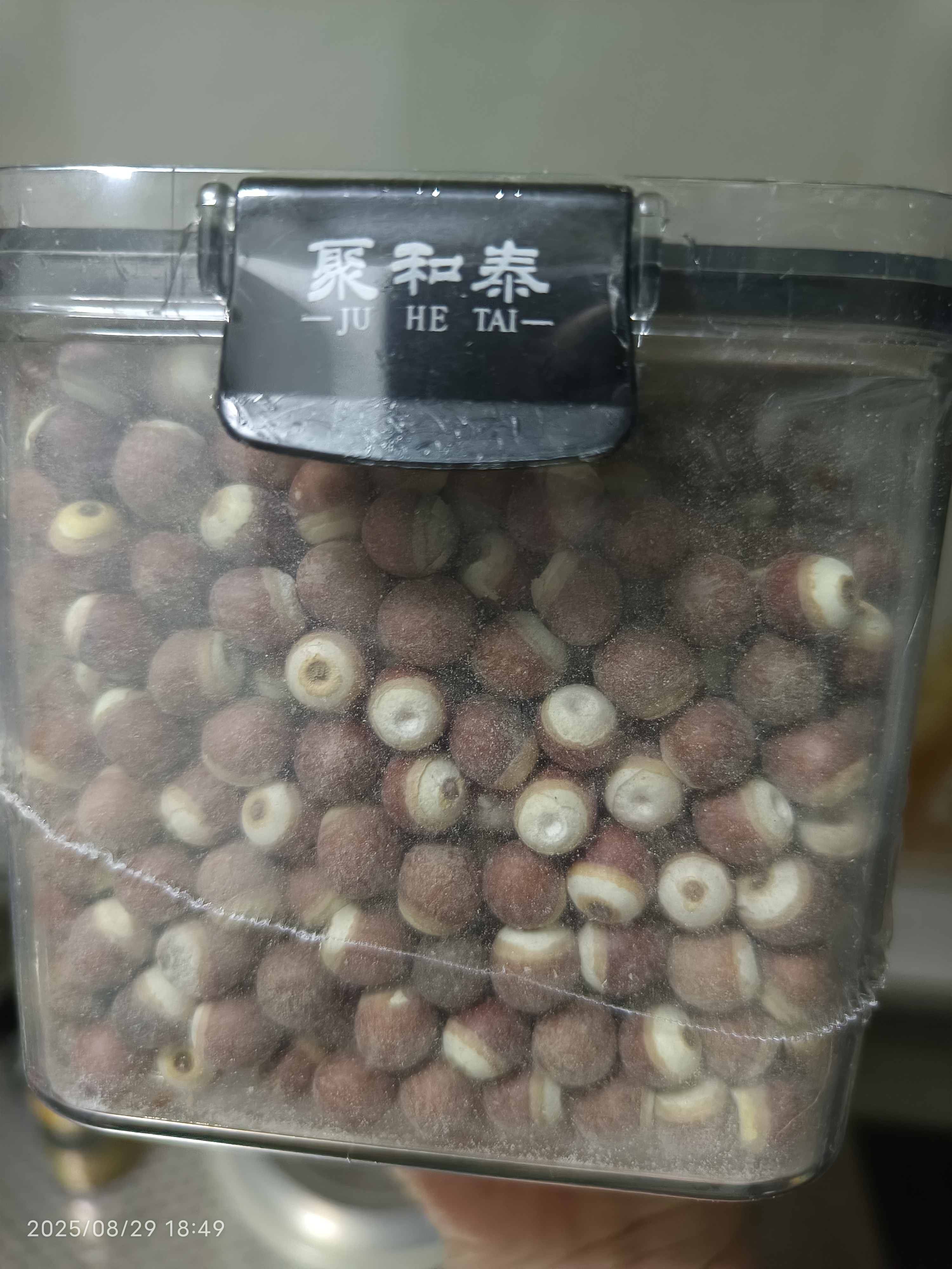 聚和泰新货肇庆芡实无臭欠实鸡头米去皮茨实半开芡实茯苓薏米中药材 【品质推荐】大号芡实500克 实拍图