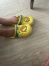 B.Duck小黄鸭童鞋儿童花园鞋男童舒适洞洞鞋女童宝宝舒适拖鞋5965黄色28 实拍图
