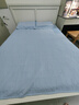水星家纺凉感雪糕席5.0冰丝凉席子双人凉席1.5x2米可水洗A类三件套 实拍图