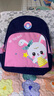 双星（doublestar）儿童书包幼儿园男女可爱小背包 深蓝色配粉色 实拍图