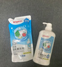 贝亲（Pigeon）餐具清洗剂 洗奶嘴果蔬水杯餐具玩具 套装 600ml+700ml PL156 实拍图
