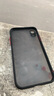 今舞 适用苹果x手机壳iphonexsmax硅胶软边防摔xr外壳全包半透明超薄磨砂男女款潮牌网红硬壳 XR 黑色 实拍图