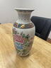 收藏天下景德镇陶瓷器仿古粉彩花瓶客厅摆件酒柜玄关博古架电视柜瓷瓶摆设 花开富贵松子瓶【单瓶】+底座37cm 实拍图