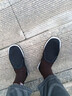 轮胎底老北京布鞋男透气一脚蹬老人鞋防滑耐磨软底劳保鞋工作鞋 轮胎底布鞋 39 实拍图