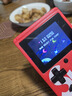 sup掌上游戏机活石同款 新款复古掌机连电视儿童怀旧经典俄罗斯方块老式便携迷你psp双人马里奥 红色 单机不含手柄＋1个电池＋充电线 实拍图