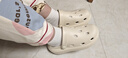 朴西奶酪踩屎感洞洞鞋女厚底凉鞋沙滩包头拖鞋外穿情侣 象牙白 39-40 实拍图