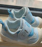 巴布豆童鞋宝宝学步鞋软底防滑秋透气防撞男女童机能鞋婴儿鞋子天空兰21 实拍图