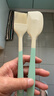 拜格（BAYCO）硅胶油刷刮刀2件套食品级油刷烙饼刷烧烤调料刷辅食烘培工具TZ057 实拍图