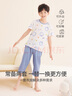 红豆儿童睡衣纯棉夏季薄款空调服男女童短袖套装中大童家居服3317 165 实拍图