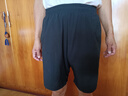 361°运动短裤男2025年新款夏季速干吸湿五分裤透气弹力男裤 【推荐】【男款】超级黑 XL 实拍图