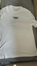 李宁短袖t恤男士秋冬纯棉半袖白色宽松体恤青少年印花圆领运动上衣女 标准白-斗转星移 M /170 实拍图