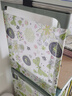 索尔诺简易书架学生学习书架 办公收纳宿舍书房多层架子组合储物层架 4格5层-荷塘花【宽42cm*高124cm】 实拍图