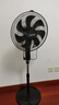 美菱（MeiLing）电风扇/落地扇 直流变频风扇大风量轻音一级能效落地扇可升缩七叶AI语音遥控触屏款MPF-DL35356R 实拍图