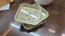 霜山吐骨碟家用水果零食盘小清新樱桃餐桌面垃圾收纳盘吐骨头盘碟 【洗碗机微波炉ok】米黄色-4个 实拍图