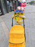 【小黄鸭连帽风衣】儿童外套男女宝宝夹克休闲时尚外套潮 黄色亮灯外套 140 实拍图