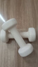 Keep 彩色浸塑哑铃 男女家用家庭健身肌肉塑形手臂轻重量樱粉 1kg*2 实拍图