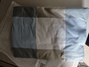 南极人（Nanjiren）被子冬季棉被可拆洗新疆棉花被子被芯棉絮单人宿舍四季被子春秋被 蓝大格【可拆洗新疆棉花被】 150x200cm【被套+被芯 】约6斤 实拍图