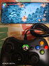 游戏手柄XBOX360电脑电视手机平板steam通用有线无线蓝牙免驱手柄 黑*震动有线（电脑/电视）裸机 实拍图