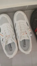 回力官方男鞋秋季网面小白鞋镂空凉鞋运动板鞋男百搭鞋子男 白桔色 39 实拍图