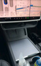 固特异（Goodyear）适用于特斯拉焕新ModelY无线充硅胶防护垫水杯架储物盒套装灰色 实拍图
