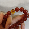 石玥珠宝收藏级10mm红玛瑙手串本命年转运珠水晶玛瑙手链男女士款 实拍图