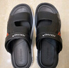 奥康（Aokang）男士凉鞋夏季户外防滑厚底eva踩屎感开车两用沙滩休闲凉拖男外穿 沉稳黑 40 -41 【适合39-40】 实拍图