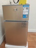 志高（CHIGO）小冰箱迷你小型家用冷藏冷冻两用宿舍出租房用双门办公室电冰箱节能省电 【一级能效】48L金色【三天约一度电】 实拍图