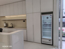 澳柯玛349L风冷无霜 立式单门冷藏展示柜商用饮料柜便利店水果店茶叶陈列柜 一级能效 SC-349WB 白色  实拍图