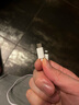 小米苹果数据线100cmPD快充版充电线MFi认证通用iPhoneXsMax/XR/12/13 Type-C to Lightning转接头线   实拍图