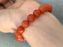 妍韵珠宝精品10-11mm保山南红玛瑙手串本命蛇年转运珠水晶玛瑙男女士手链 实拍图