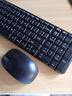 罗技（Logitech）MK220 键鼠套装 无线键鼠套装 办公键鼠套装  多媒体键鼠套装 带无线2.4G接收器 黑色 实拍图