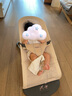 BabyBjorn婴儿摇摇椅哄娃神器婴儿安抚摇椅解放双手布丽丝系列瑞典原装进口 珍珠粉/网眼 实拍图
