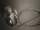 罗技（G）G502 HERO 主宰者 有线游戏鼠标 RGB灯宏编程 CF吃鸡电竞FPS 11个可编程按键 可配重25600DPI G502H-黑金+大桌垫 实拍图