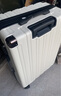 卡帝乐鳄鱼行李箱女拉杆箱新款旅行箱学生大容量男耐用结实密码箱皮箱子 云海白【防撞包角+坚固箱体】 26英寸 较大尺寸-单人出行7-10天 实拍图