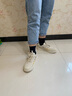 森馬男鞋2025秋季新款休闲百搭小白鞋子男士软底轻便厚底增高板鞋男款 米色 39 实拍图