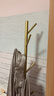 安尔雅北欧铁艺落地衣架店大理石衣服架卧室置物现代挂衣架经典树杈款 实拍图