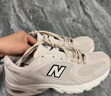 NEW BALANCE  NB530 官方老爹鞋男鞋女鞋情侣复古低帮百搭休闲运动鞋 月光米 MR530SH 【建议拍小半码】 37 (脚长22.5cm尺码详询客服) 实拍图