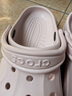卡骆驰（CROCS）洞洞鞋贝雅男鞋女鞋轻便耐磨一脚蹬拖鞋休闲鞋|10126 裸粉-6PI 36 /37(220mm) 实拍图