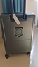 Reebok锐步行李箱PC拉杆箱多功能大容量旅行密码箱皮箱子莫奈绿24英寸 实拍图
