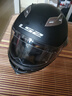 LS2双镜片揭面盔电动摩托车头盔男女高清耐磨赛车四季通用 FF370 哑黑 L（建议55-56头围） 实拍图