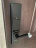 霍尼韦尔（Honeywell）智能门锁3500 双轴承高端握把AI指纹锁 电子锁防盗家用入户门锁 雅黑3500指纹款 实拍图