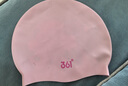 361°儿童泳帽不勒头防水男女童游泳帽子硅胶泳帽加大款护耳帽 实拍图