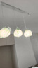 雷士（NVC）奶油风法式浪漫灯罩餐厅灯智能高显3头24瓦吊灯WHDD24F/G-15A  实拍图