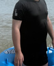 361°游泳衣男士专业速干透气运动短袖上衣大码防尴尬宽松温泉游泳装备 实拍图