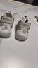 婧麒学步鞋宝宝鞋子2025春季新款春秋婴儿鞋软底防滑机能女鞋男童 米色 12 cm内长适合脚长11.5cm 实拍图