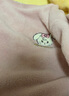 果壳（Gukoo）睡衣女秋冬季新款甜美卡通圆领套头薄绒款保暖女士套装家居服D 天堂粉女套装1 XS 实拍图