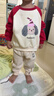 巴帝巴帝春秋款婴幼儿童卫衣男女美式潮流百搭上衣外套 带帽小狗 100 实拍图