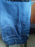 茵曼（INMAN）休闲显瘦宽松百搭舒适松紧腰高腰牛仔裤 深牛仔蓝 29 实拍图